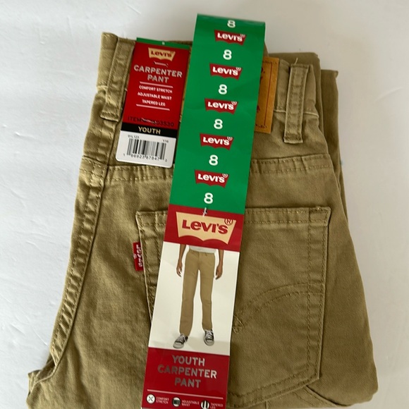 Levi’s Youth Jeans, Slim Flex Stretch, Size 8, Beige - Picture 2 of 14